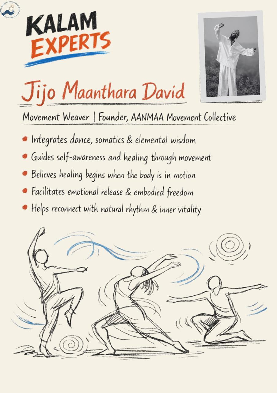 Jijo Maanthara David, Movement Weaver - Aatrral Edu Kalam 2026 expert