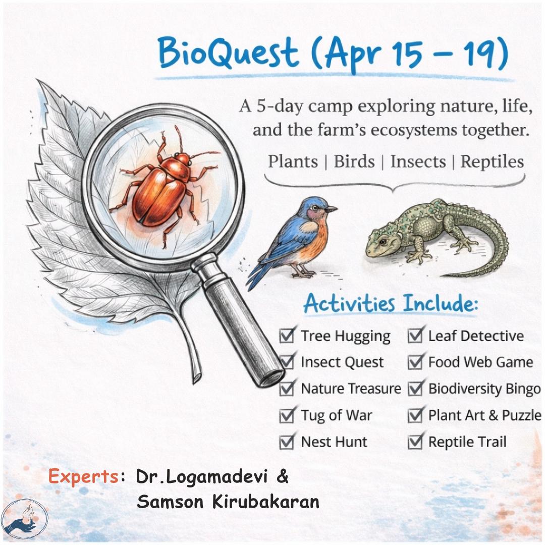 Kalam 2026 summer Bioquest camp poster