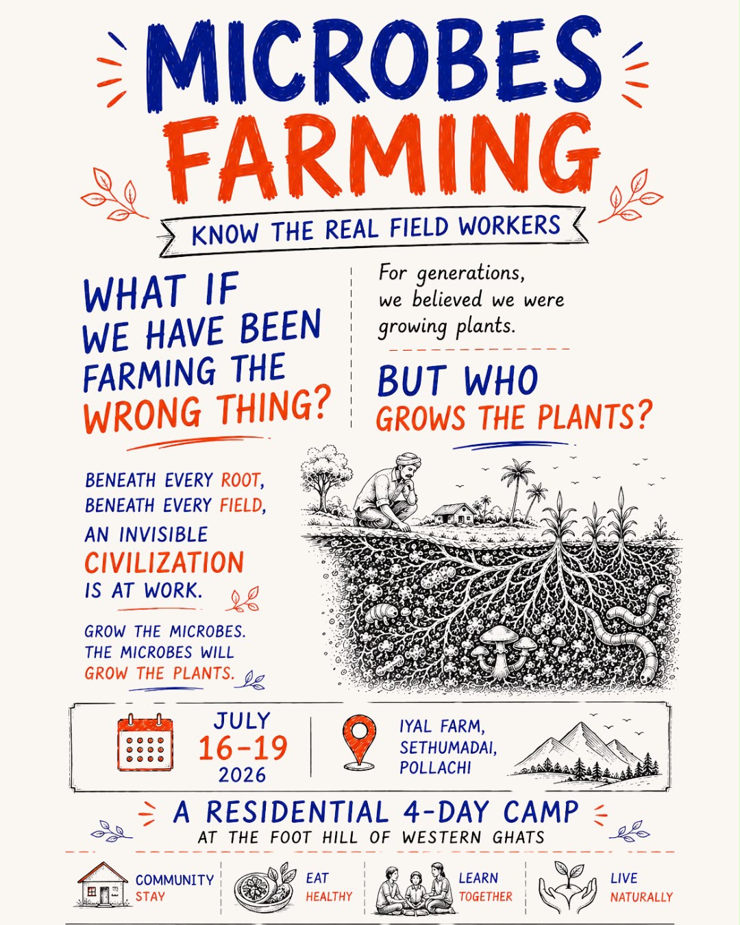 Aatrral Edu | Microbes Farming Camp - Poster