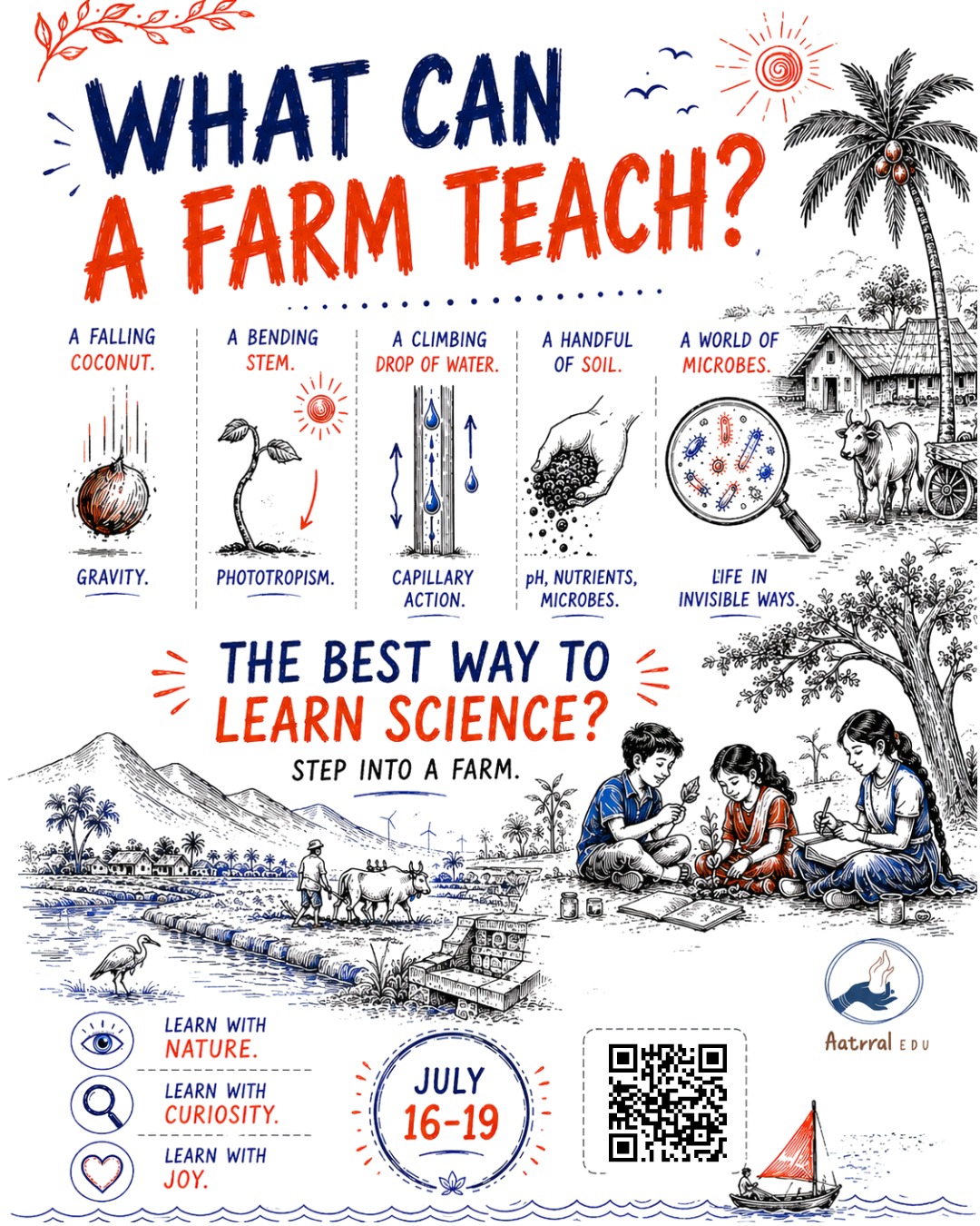 Aatrral Edu | Play farming - farm technologies | 16 to 19 JULY 2026
