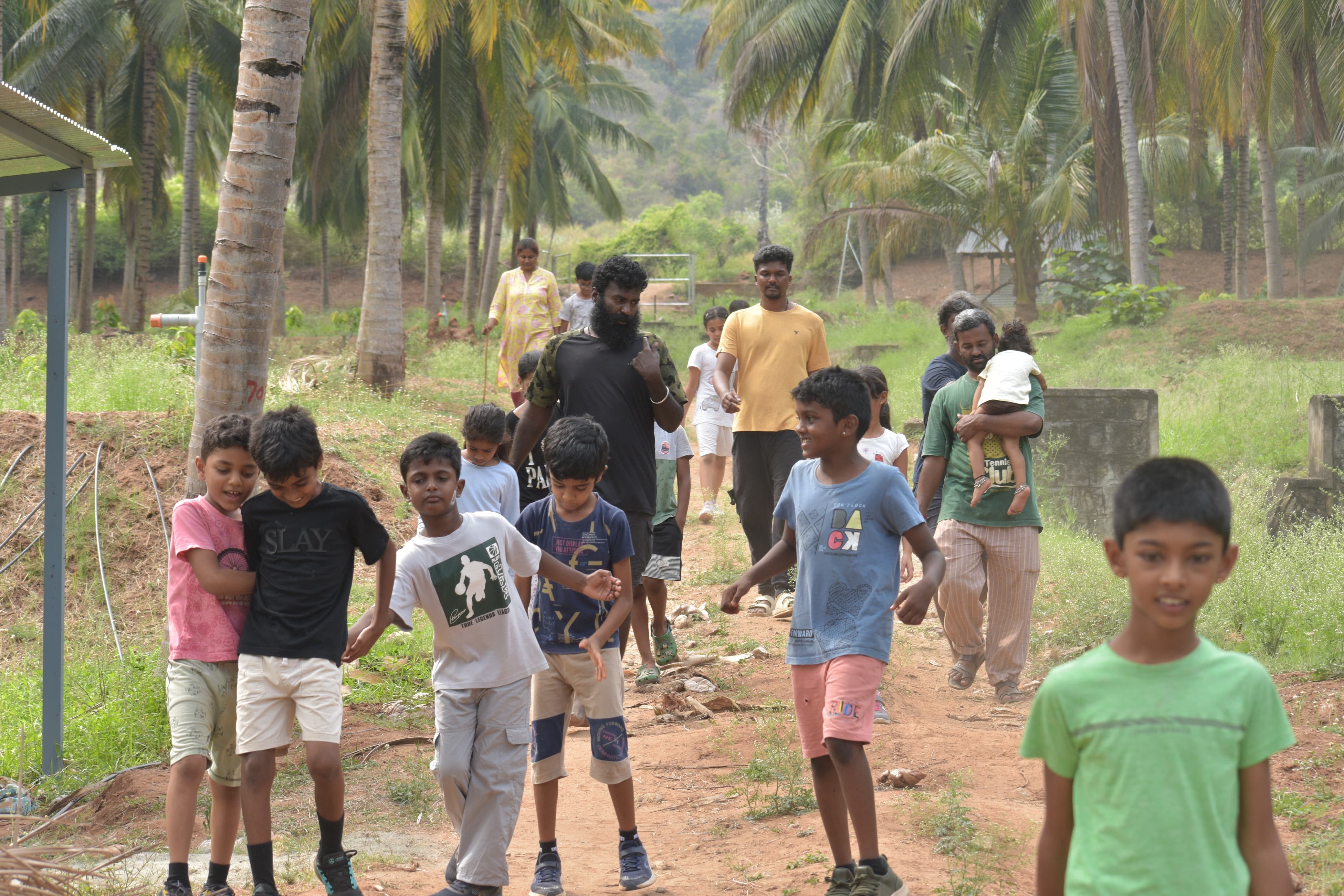 School visit at Iyal Farm — photo 34