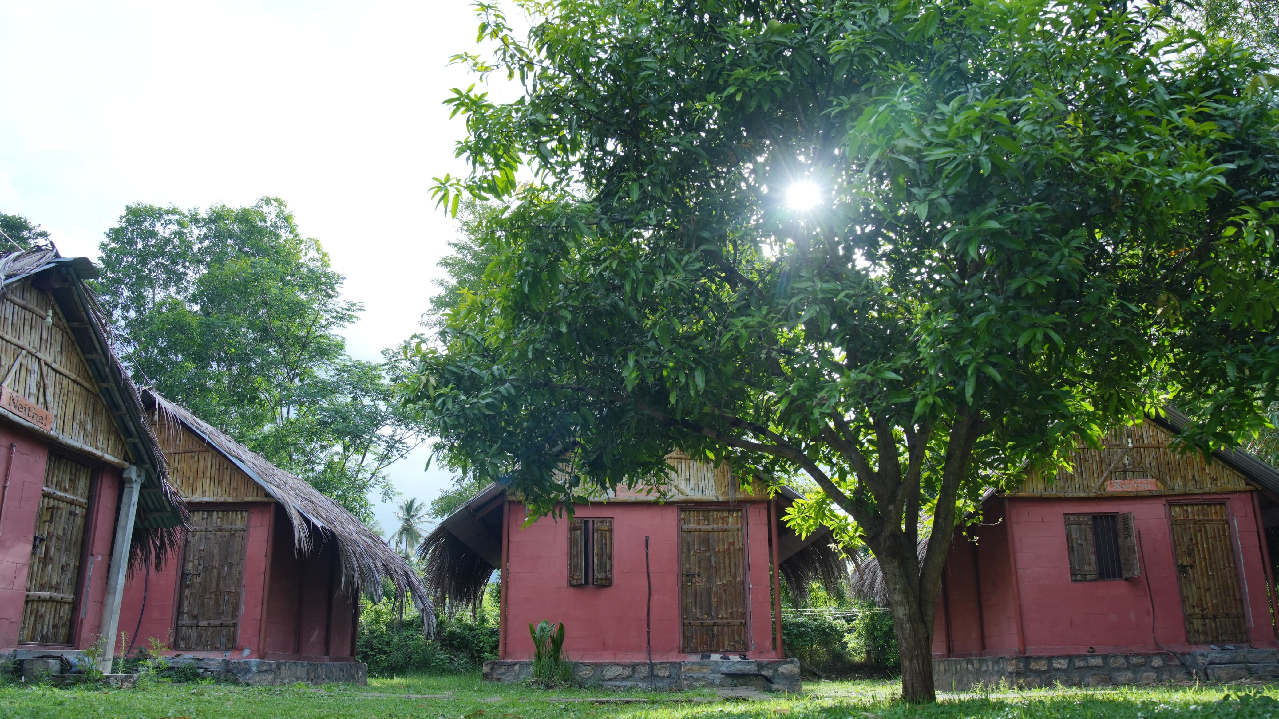 Farm-stay cottages at Iyal