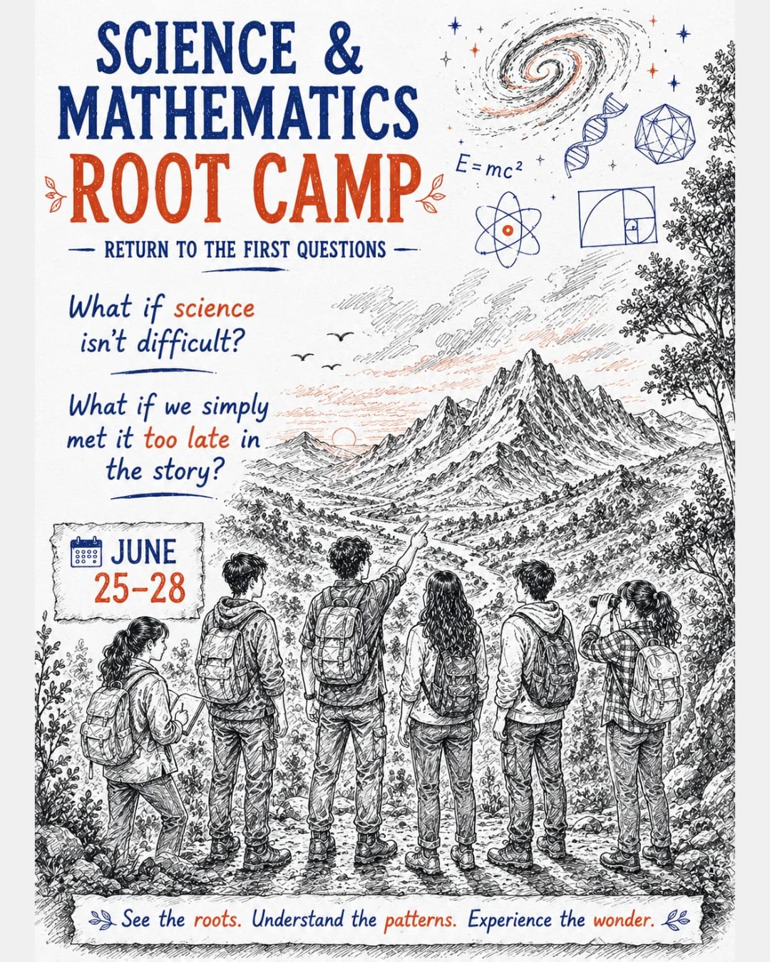 Aatrral Edu | Science Math Root Camp - Poster