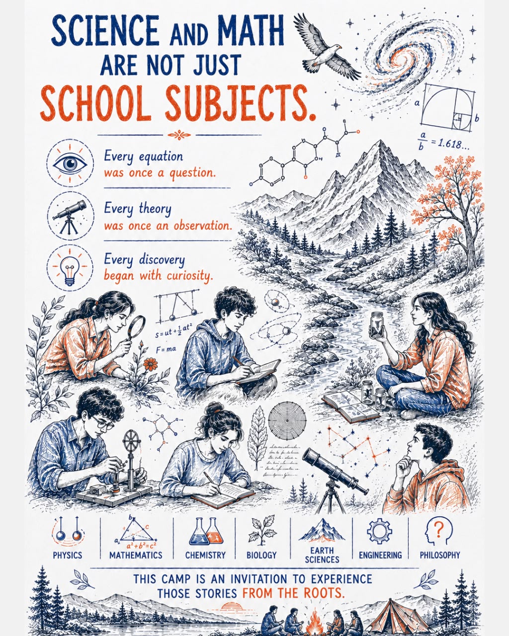 Aatrral Edu | Science Math Root Camp - July - Poster