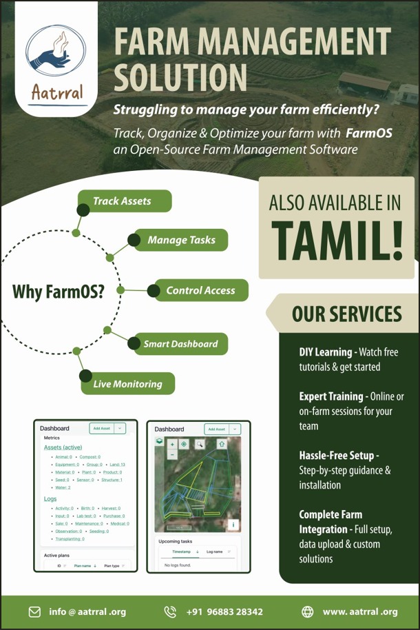 Aatrral Farm Management Solutions brochure